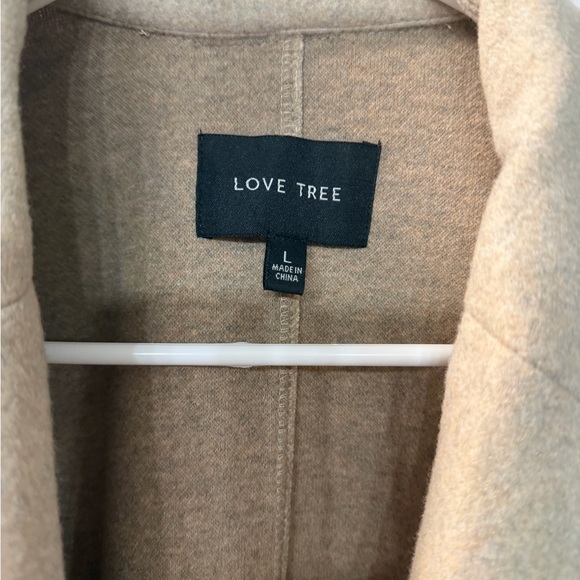 Love Tree Classic Beige Trench Coat - Picture 2 of 2
